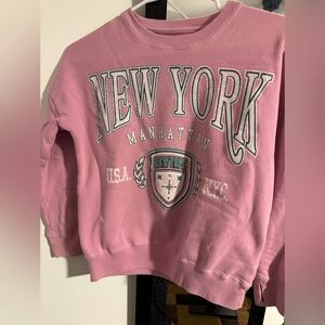 Abercrombie Kids Pink New York Sweatshirt